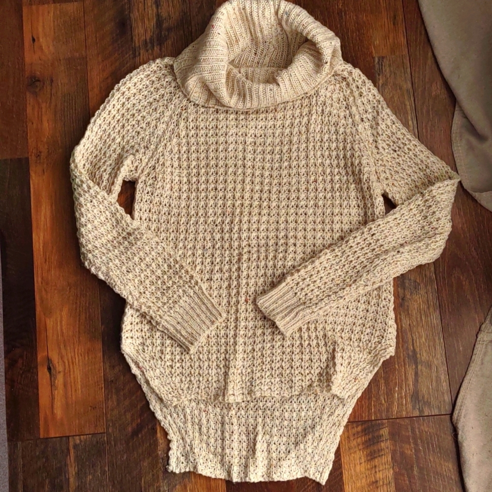 Poof! Cowl neck sweater (S)